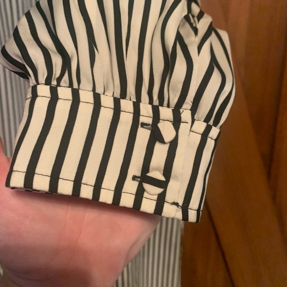 H&M Long Blouse / Duster - Black and White - Picture 6 of 7